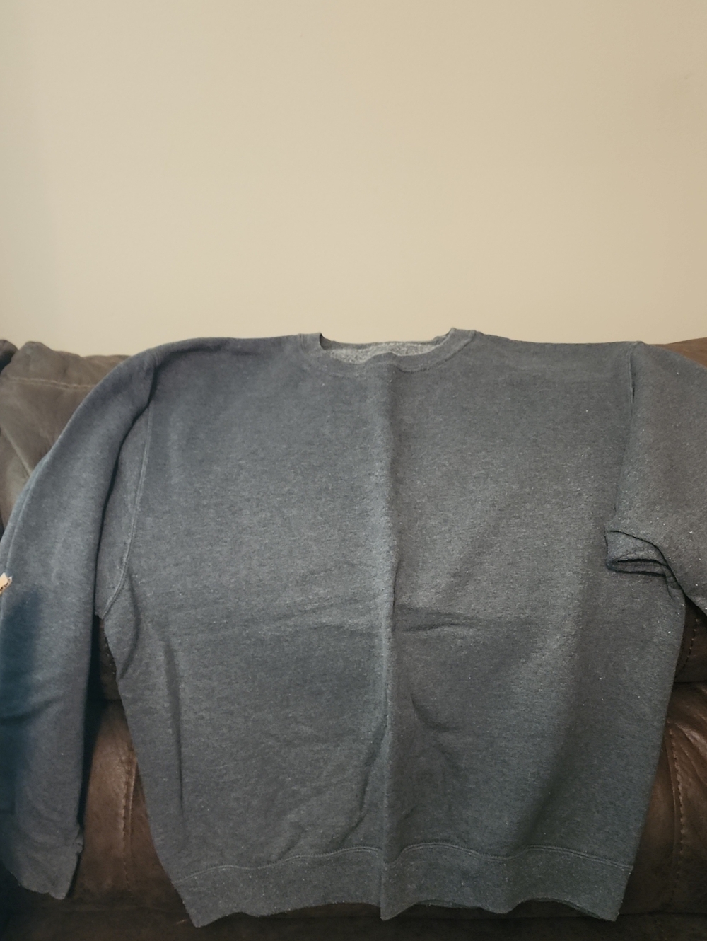 Fruit of the Loom Dark Gray Crewneck Sweatshirt